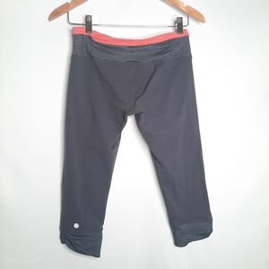 LULULEMON cropped ruched leggings